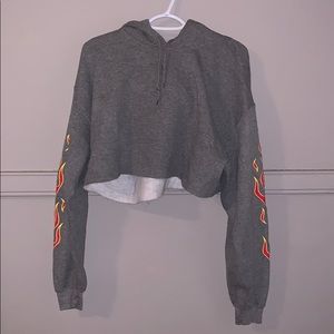 Two Piece cropped hoodie set